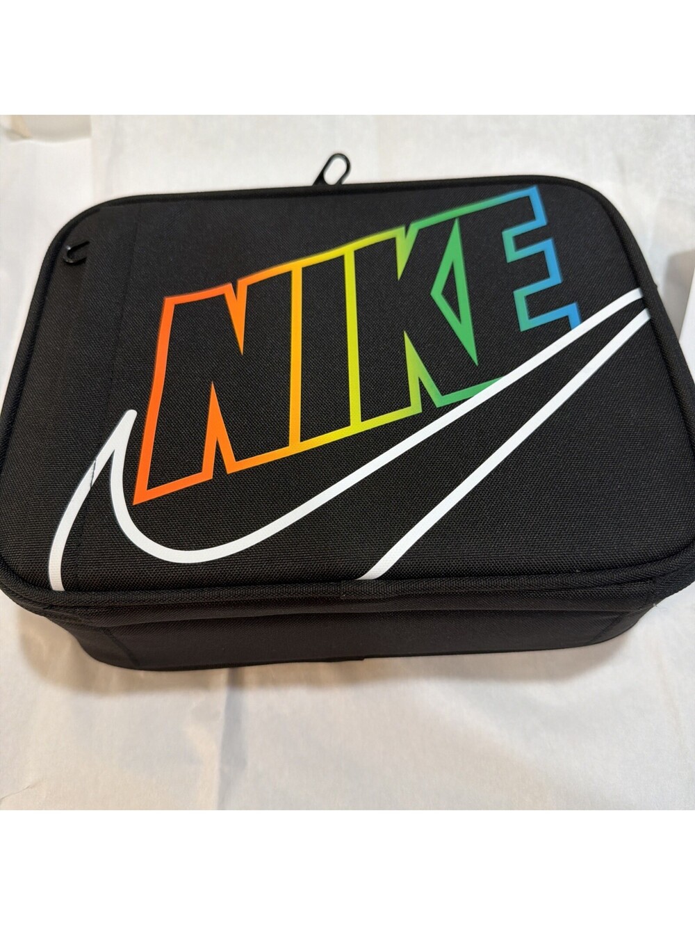 Nike Futura Fuel Lunch Pack Box Black Multi Rainbow AOP Insulated 9A2744-W6U